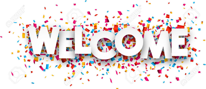 Надпись Welcome