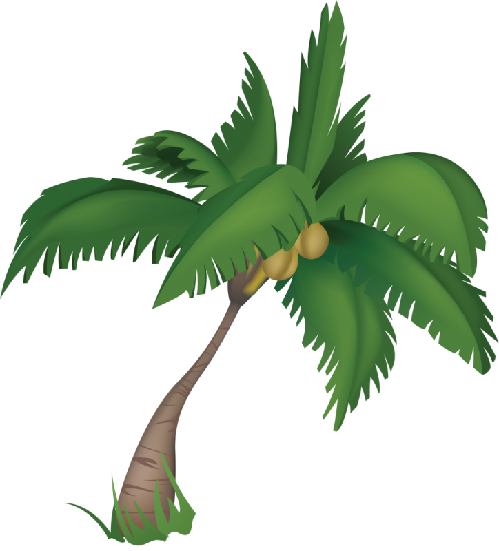 Пальма мультяшная