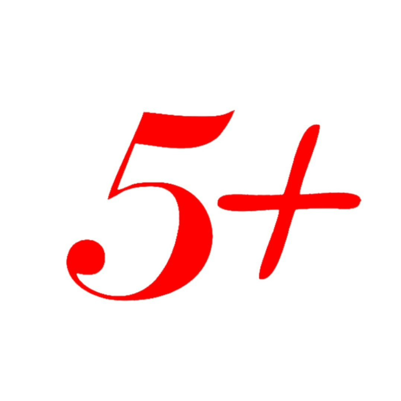 Пятерка оценка на прозрачном фоне