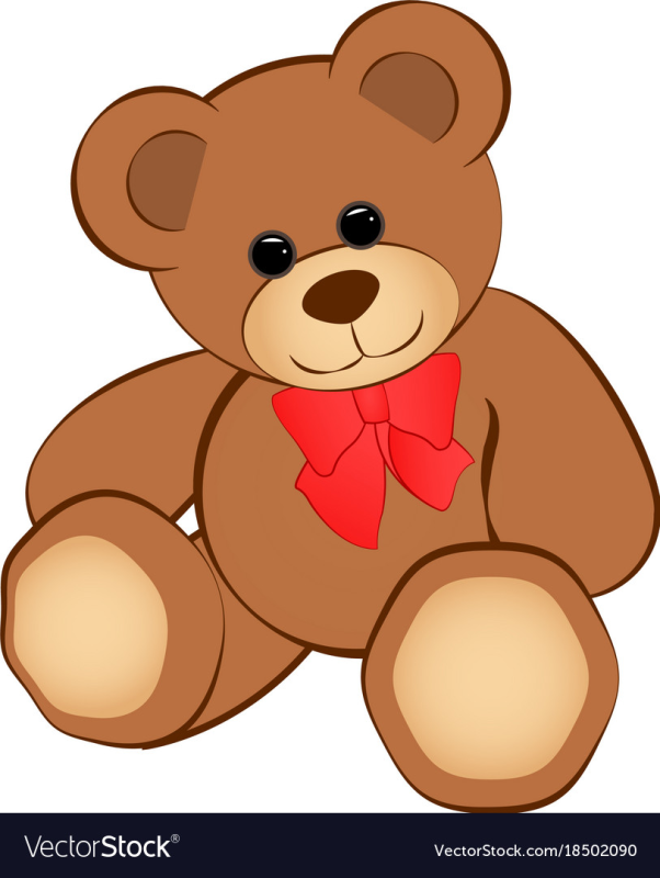 Плюшевый мишка мультяшный