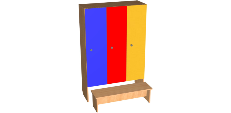 Шкафчики в садике