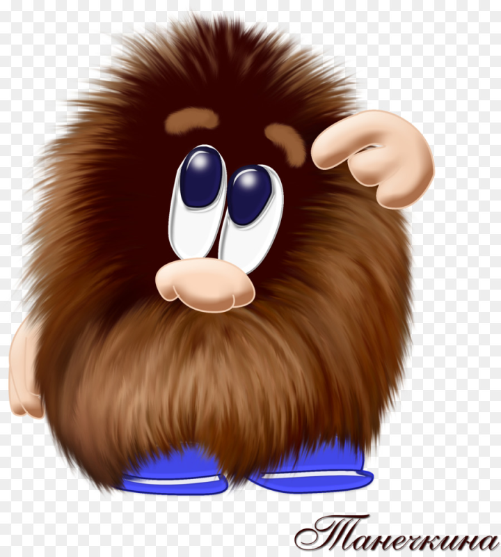 Пушистый персонаж