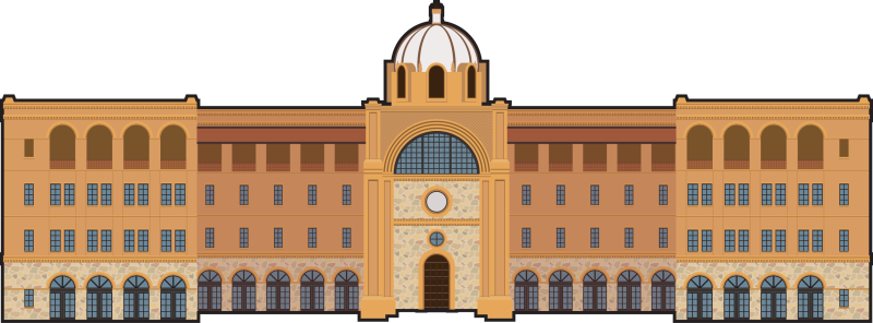 Университет на прозрачном фоне