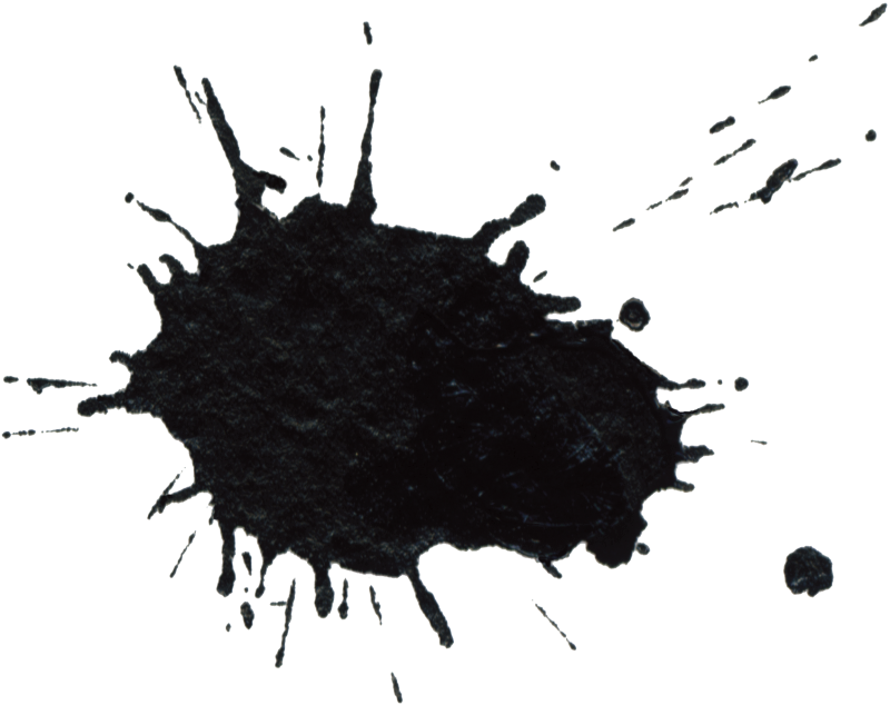 Кляксы на черном фоне