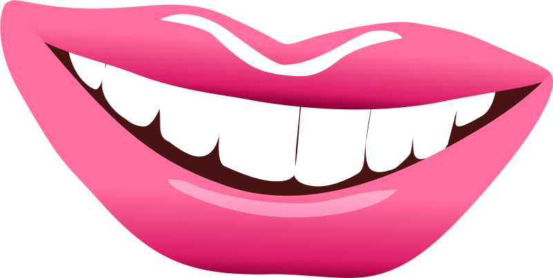 Улыбка мультяшная