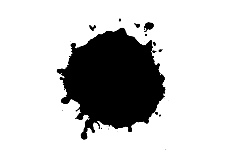 Пятно силуэт