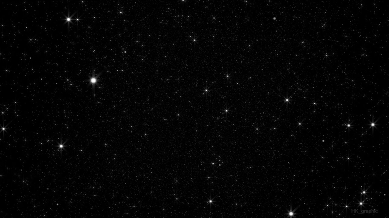 Звезды на черном фоне