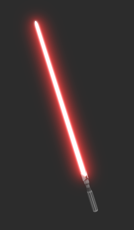 Красный световой меч ситха