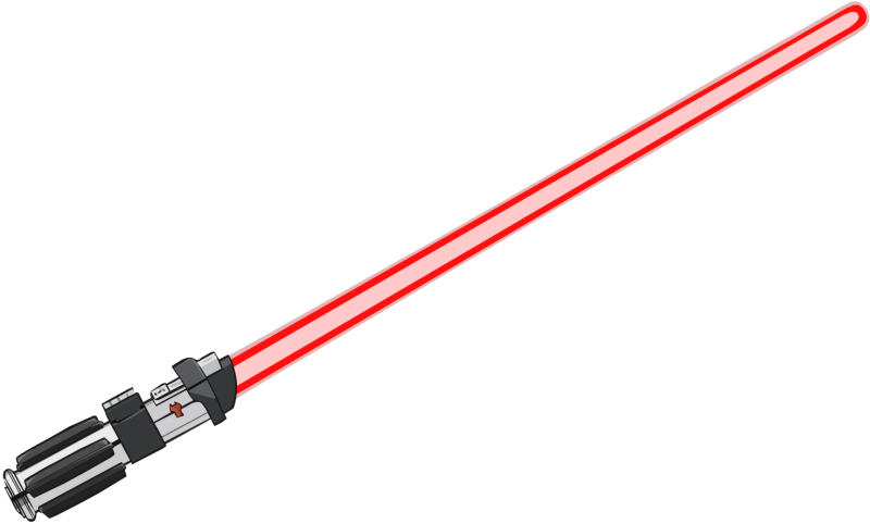 Красный световой меч ситхов