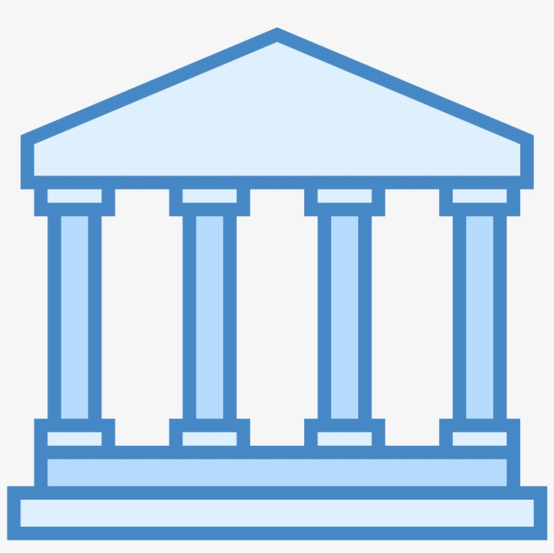 Университет на белом фоне