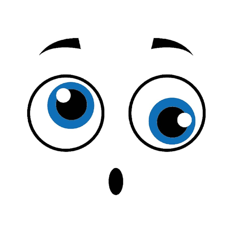 Глаза наклейки