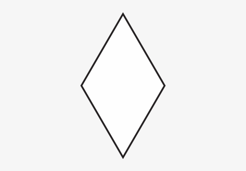 Ромбы (белый)