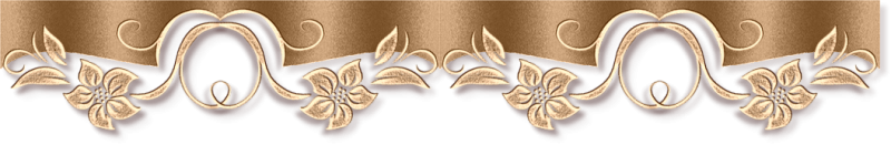 Бордюр красивый на прозрачном фоне