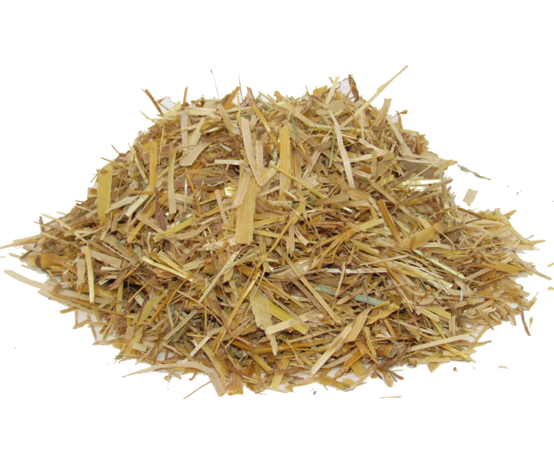 Сено на белом фоне