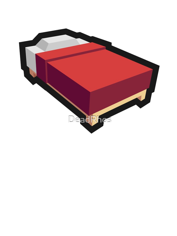 Кровать из МАЙНКРАФТА