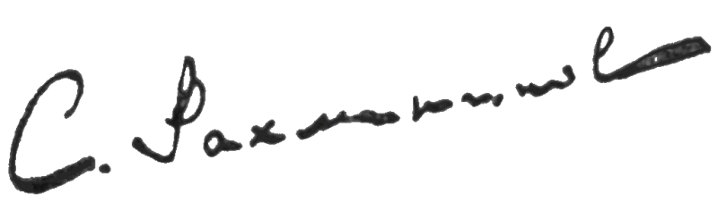 Сергей Рахманинов подпись