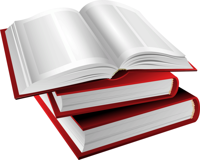 Книга на прозрачном фоне