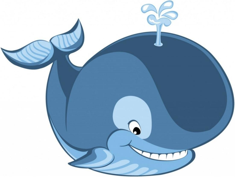 Детские картинки кит