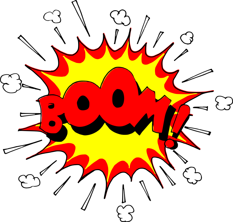 Взрыв рисунок
