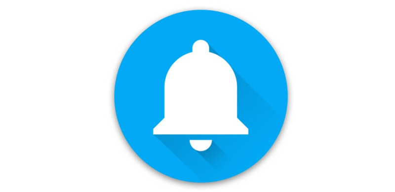 Уведомление на прозрачном фоне