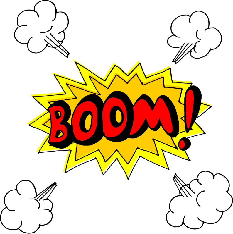 Мультяшный взрыв
