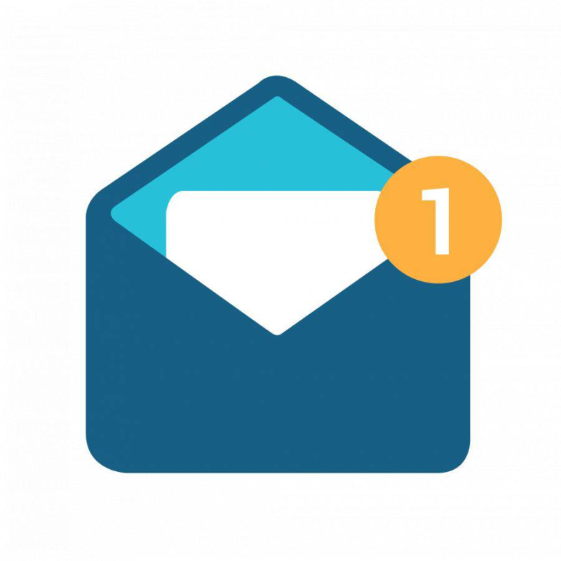 Иконка сообщения без фона