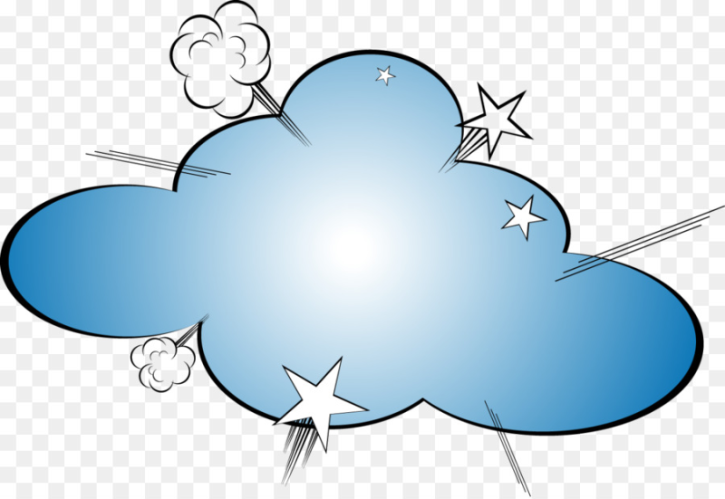 Облака на прозрачном фоне