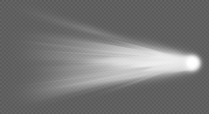Световые лучи для фотошопа