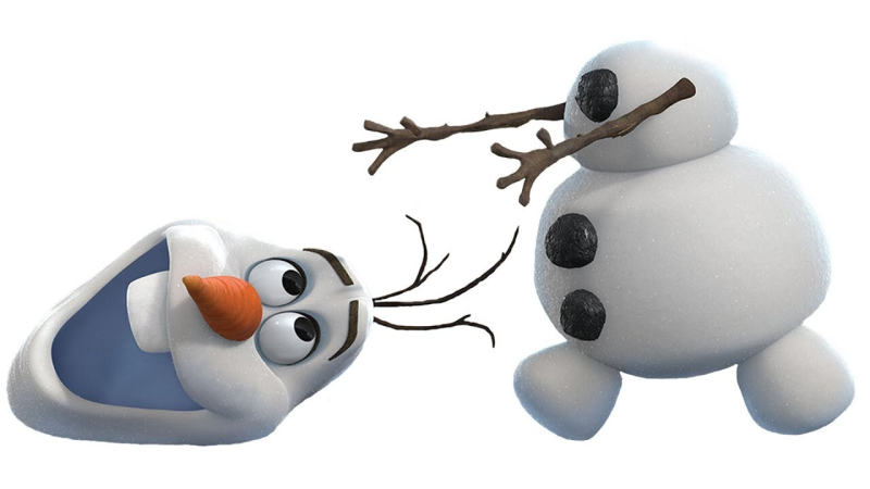 Холодное сердце Снеговик Олаф