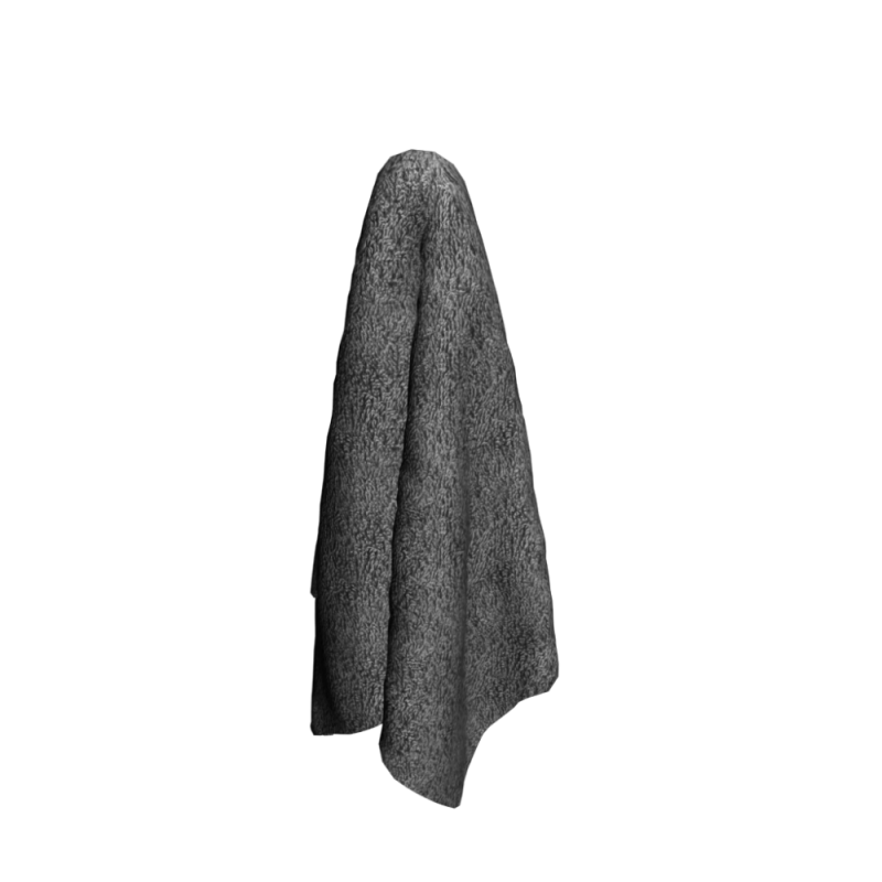 Полотенце на белом фоне