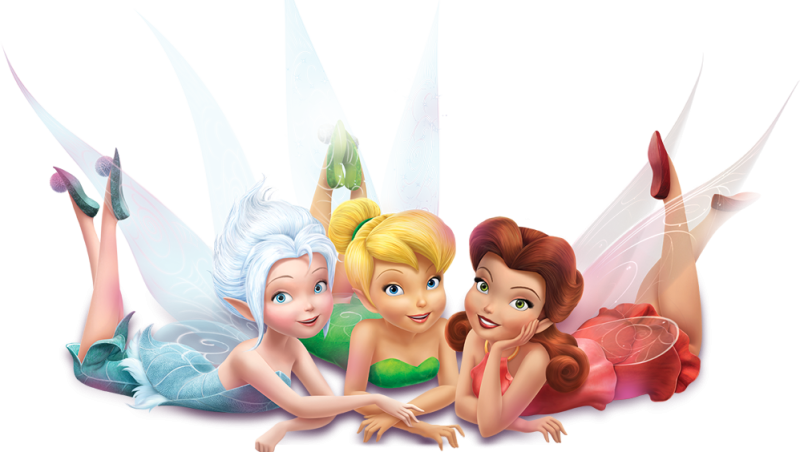 Герои мультфильма феи Динь Динь