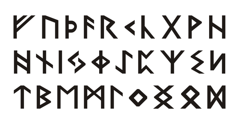 Скандинавские символы и руны