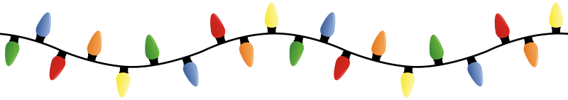 Гирлянда без фона