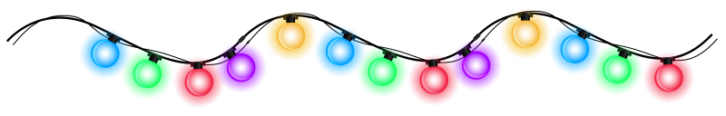 Гирлянда для фотошопа