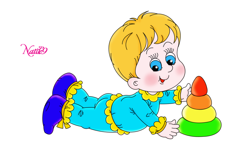 Нарисованные дети в детском саду