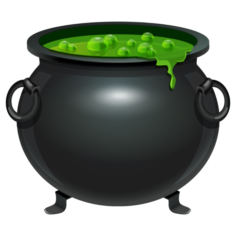 Ведьминский котел вектор