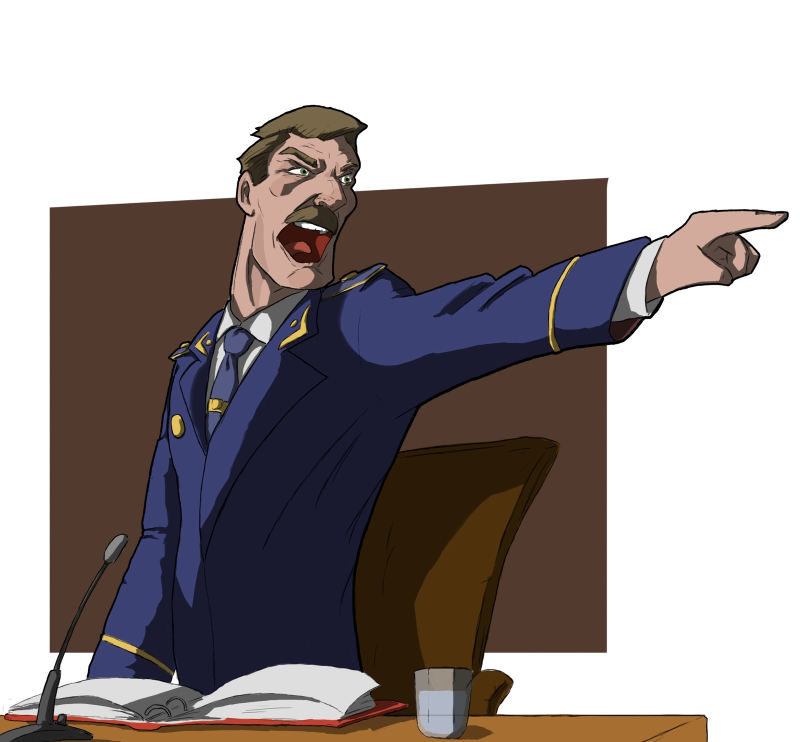 Нарисовать прокурора