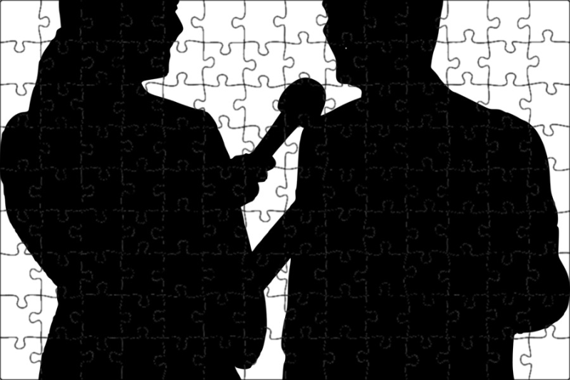 Интервью силуэт