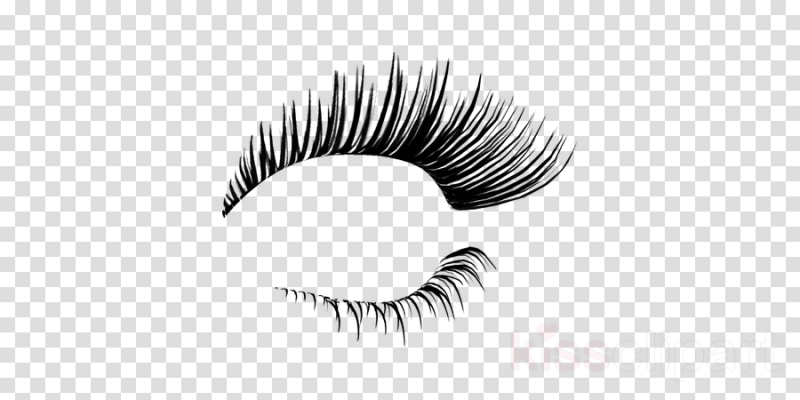 Ресницы на белом фоне