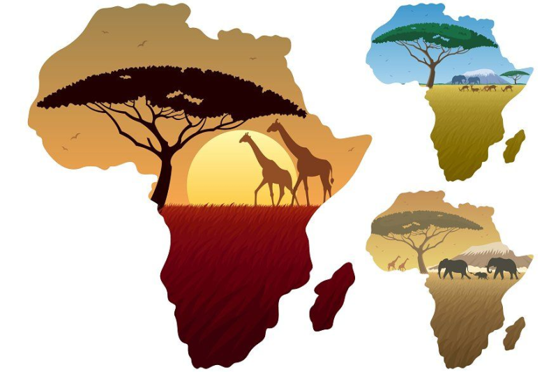 Контур Африки
