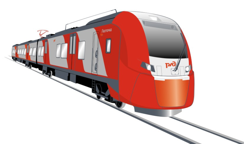 Скоростной поезд Ласточка