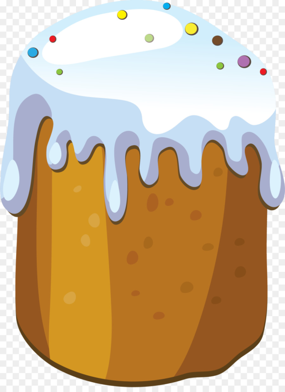 Кулич мультяшный