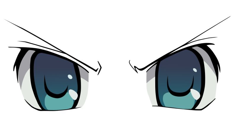 Глаза без фона