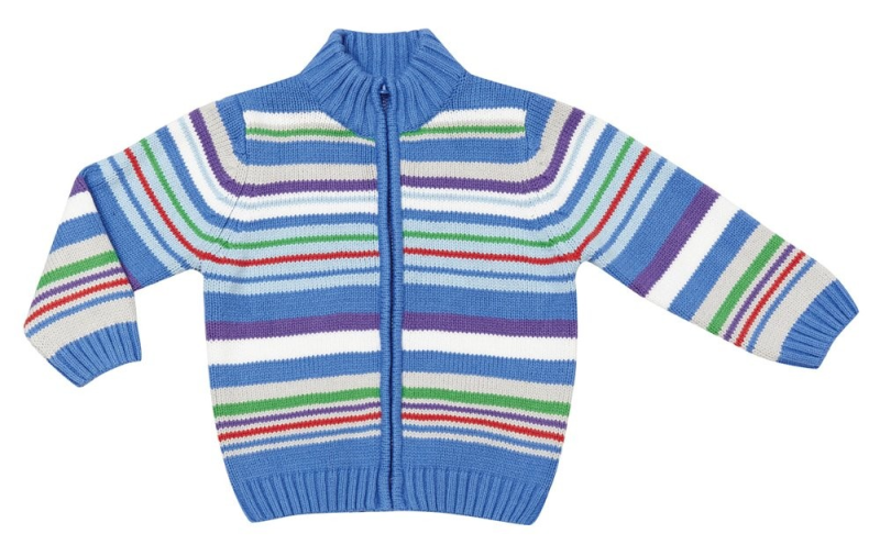 Теплые свитера в полоску для детей