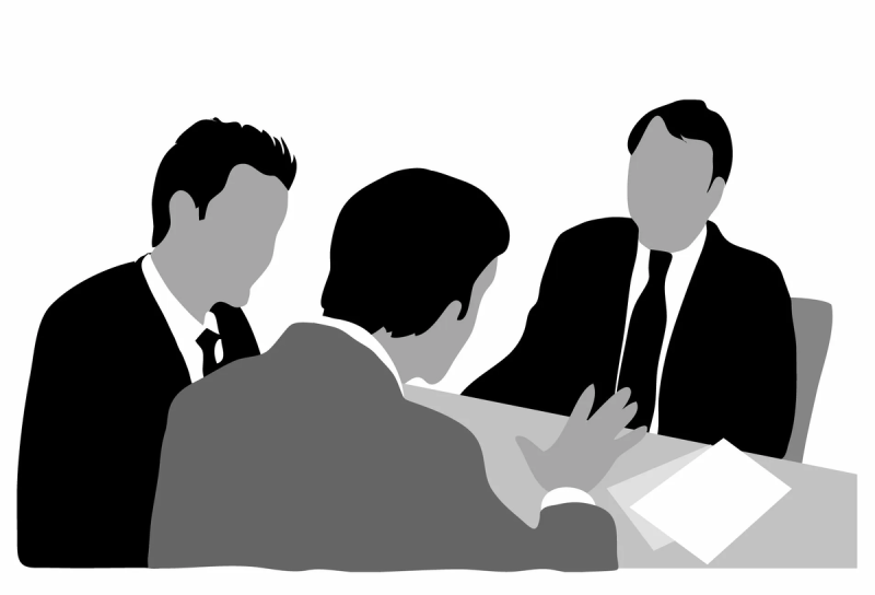 Переговоры силуэт