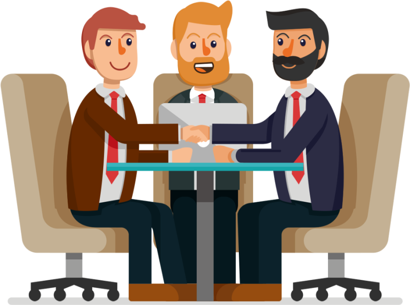 Переговоры иллюстрация