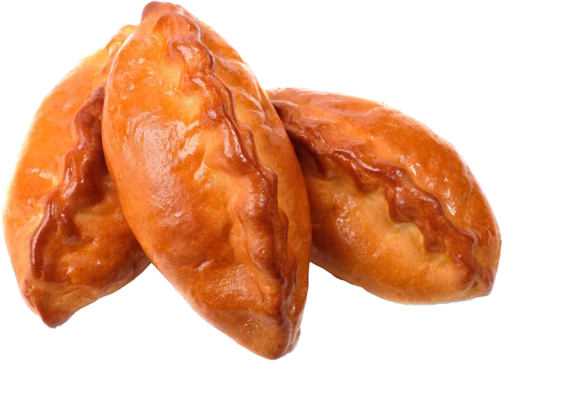 Пирожки на прозрачном фоне