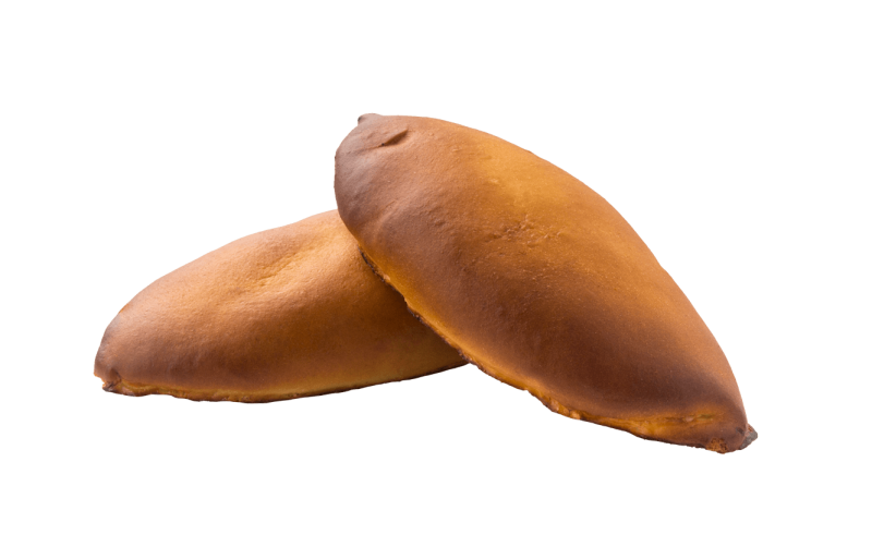 Пирожки на белом фоне