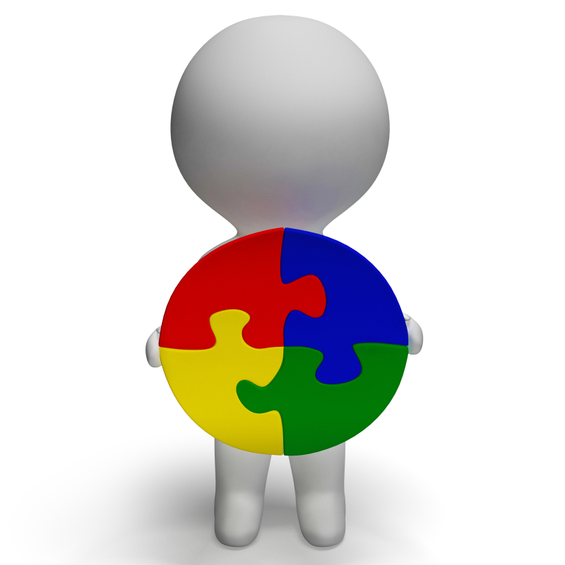 Объемные человечки