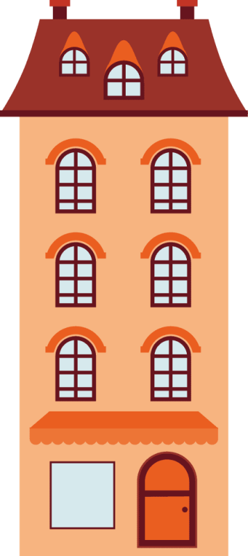 Мультяшные домики